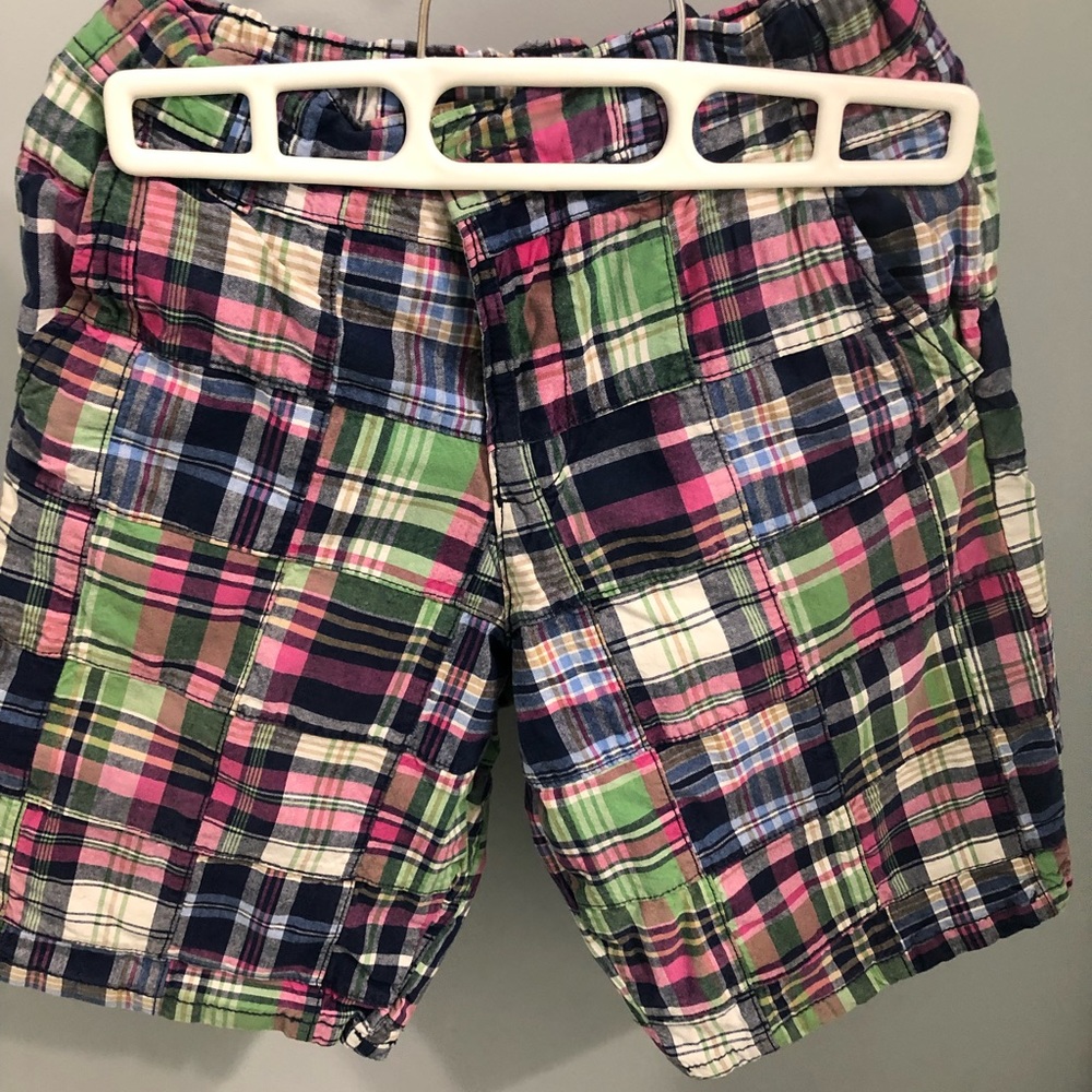 Janie and Jack madras shirts
